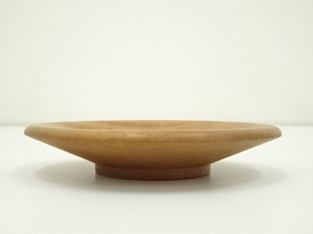 骨董　渡り　茶道具　茶托　五客 道具 ] - 道具 欅茶托5客（箱付） | ネットショップ圭 netshop Kei